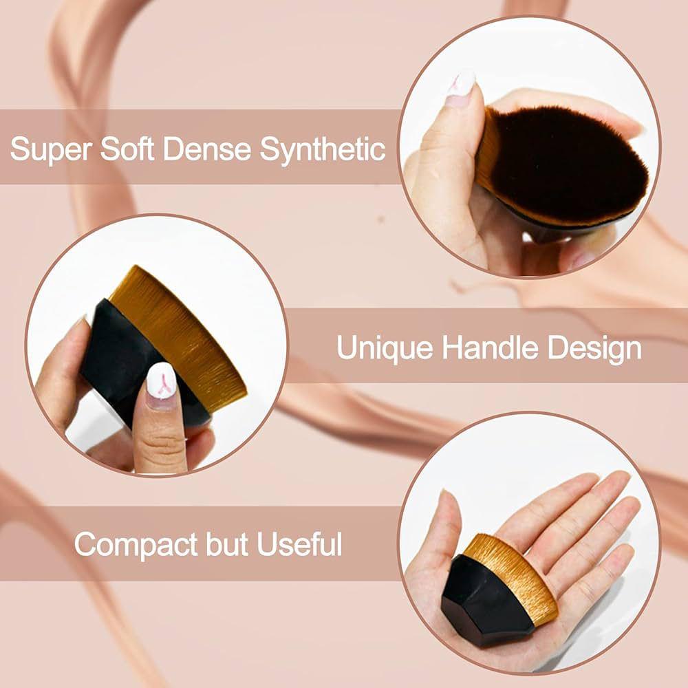 Tenmon Petal-Shaped Foundation Brush