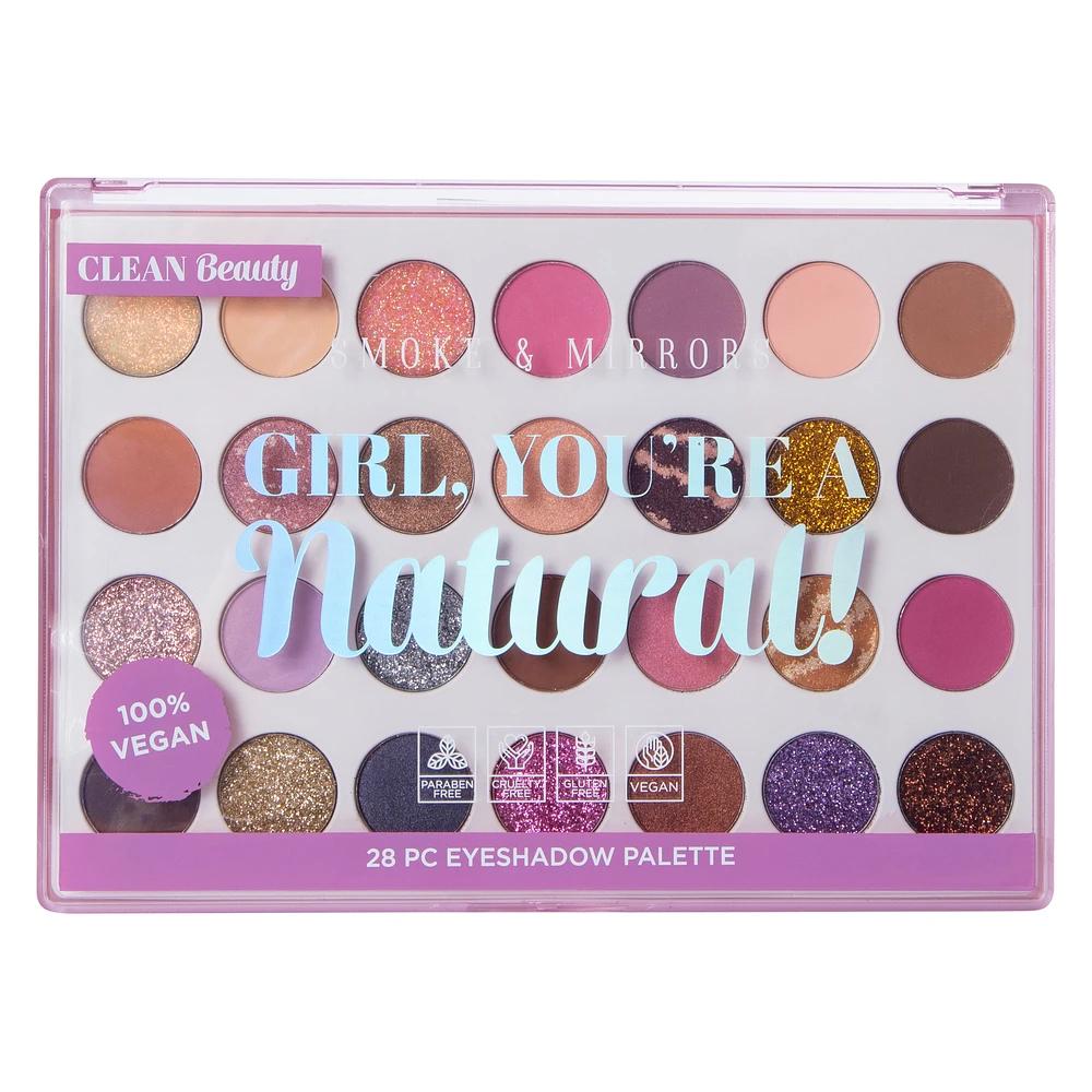 Smoke & Mirrors Clean Beauty Girl, You're A Natural Eyeshadow Palette