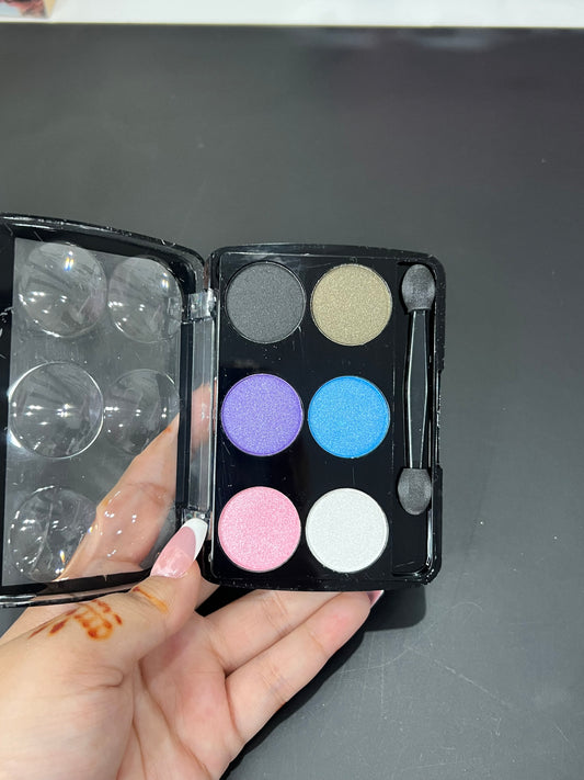 Professional Makeup- 6 color eyeshadow palette