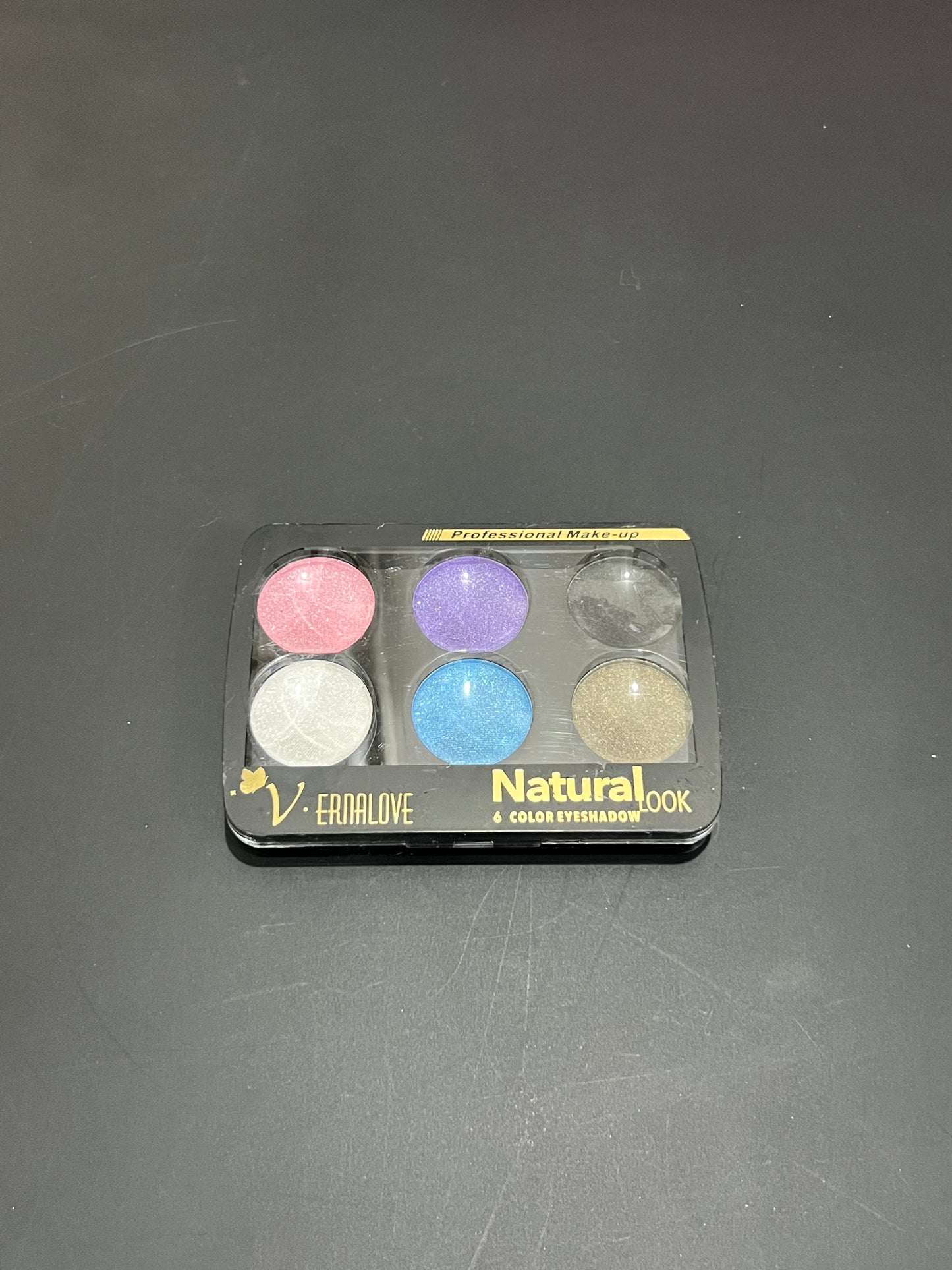 Professional Makeup- 6 color eyeshadow palette